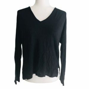 Madewell Small Long Sleeve V Neck Shirt Women’s